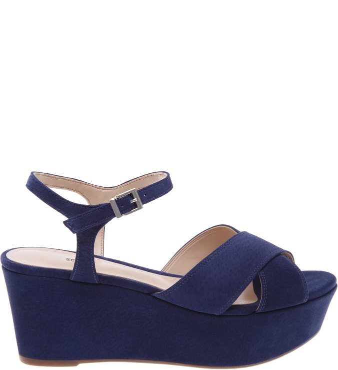 Flatform X Dress Blue