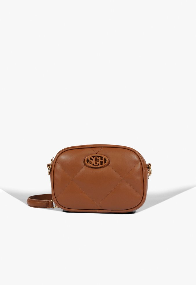 Bolsa Tiracolo Marina Pequena Marrom