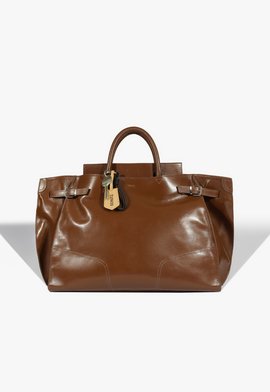 Bolsa heaven couro marrom