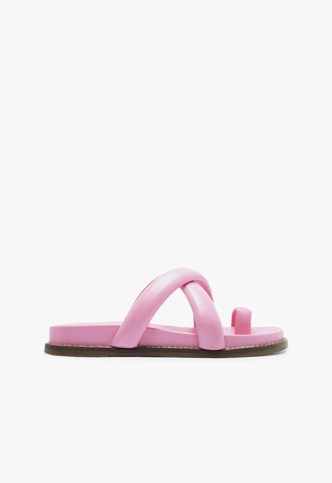 Sandália Papete Gabriela Sporty Rosa