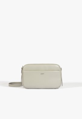 Bolsa Tiracolo Brooke Couro Cinza