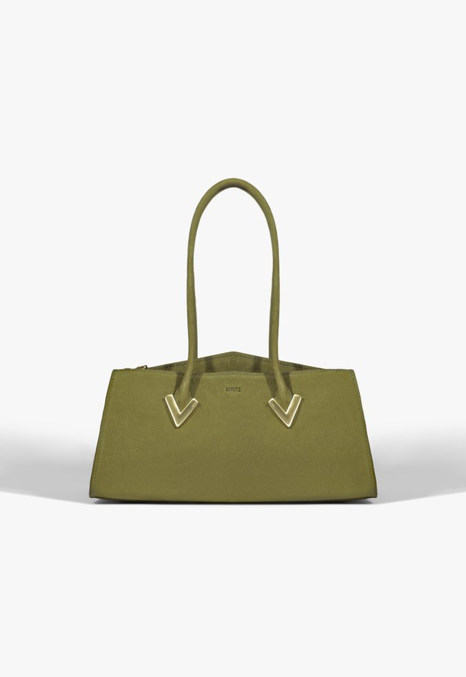 Bolsa Tote Média Adele Couro Verde