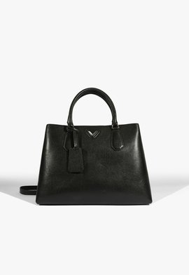 Bolsa Tote Grande Olie Couro Preta