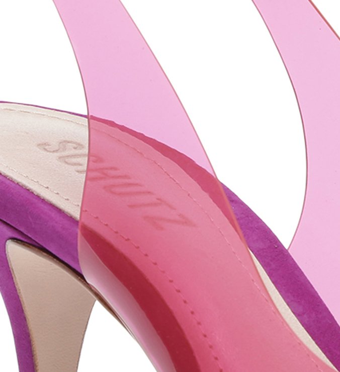 Sandália Vinil Slingback Vinil Rosa Sandália Vinil Slingback Vinil Rosa