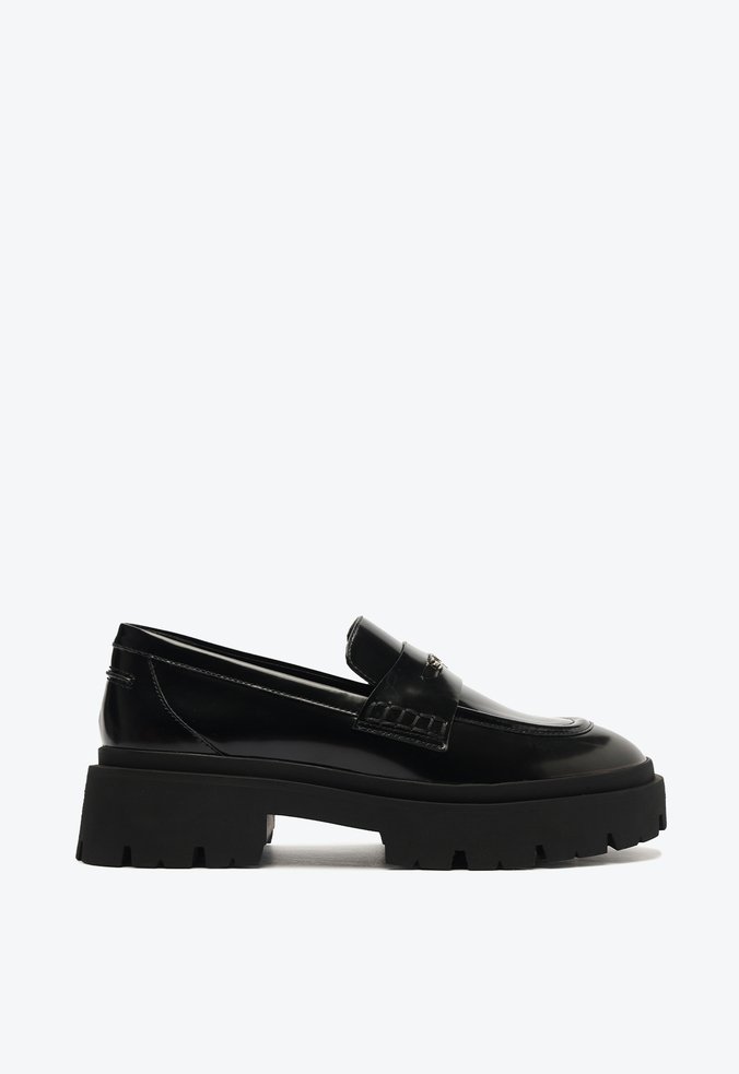 Loafer Couro Preto