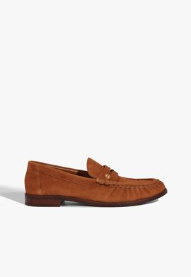 Mocassim Tyche Nobuck Marrom Claro
