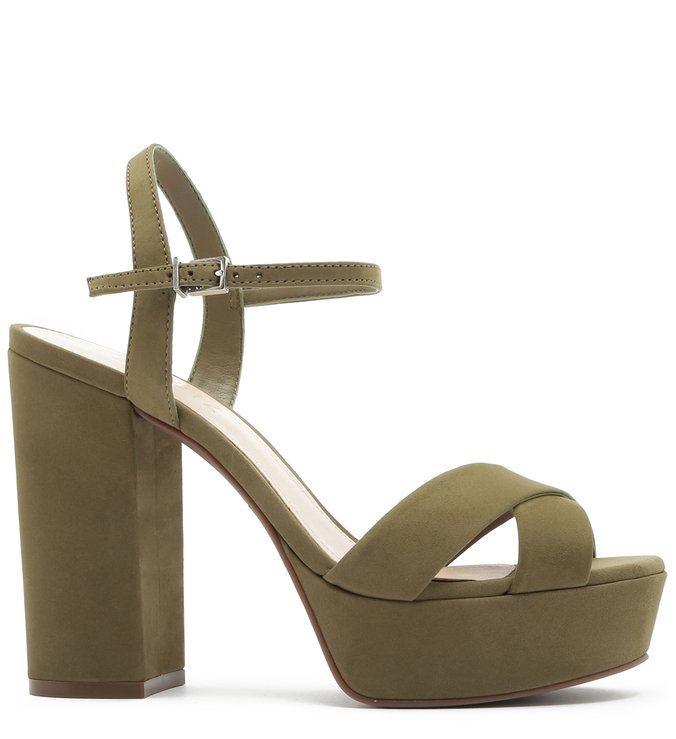 SANDÁLIA MEIA PATA NOBUCK ASPEN GREEN SANDÁLIA MEIA PATA NOBUCK ASPEN GREEN