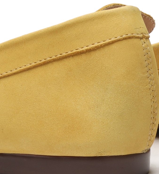 Loafer Minimal Nobuck Yellow Loafer Minimal Nobuck Yellow