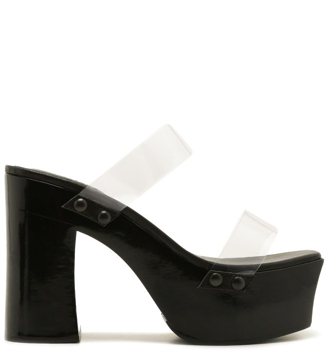 MULE BOLD VINIL BLACK MULE BOLD VINIL BLACK