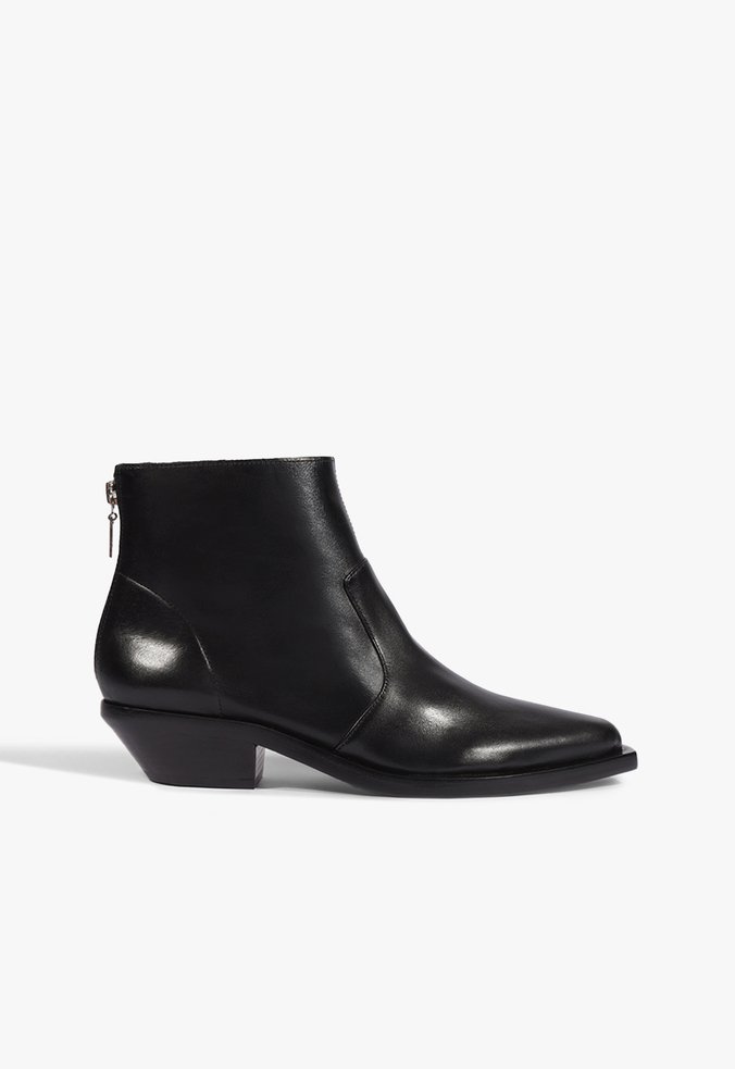 Bota Rarpher Couro Preta