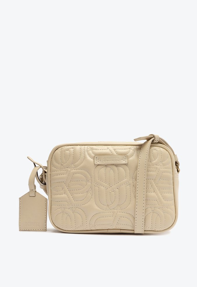 Bolsa Tiracolo Jay Couro Bege Bolsa Tiracolo Jay Couro Bege