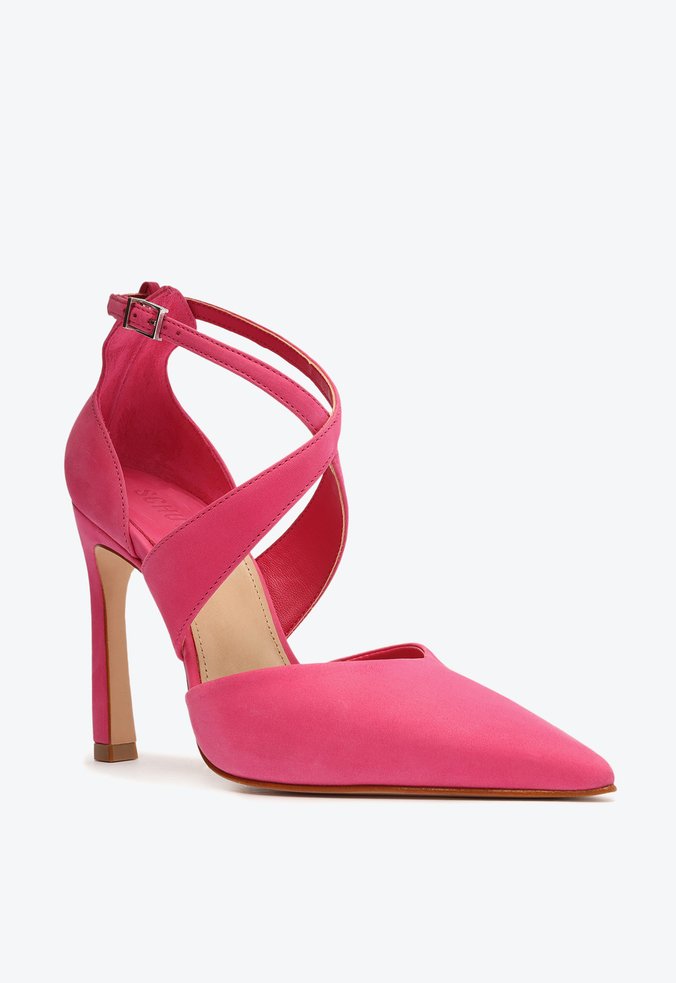 Sapato Scarpin Nobuck Skyla Pink Sapato Scarpin Nobuck Skyla Pink