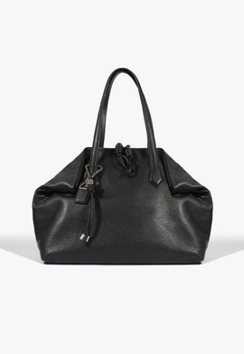 Bolsa Shopping Elliot Grande Couro Preta
