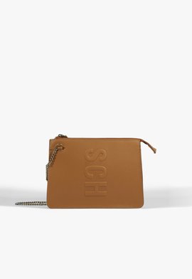 Bolsa Tiracolo Mini Tassy Marrom Clara