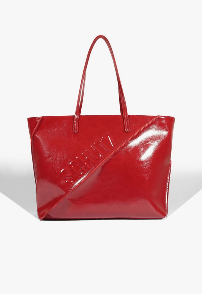 Bolsa Shopping Alycia Vermelha