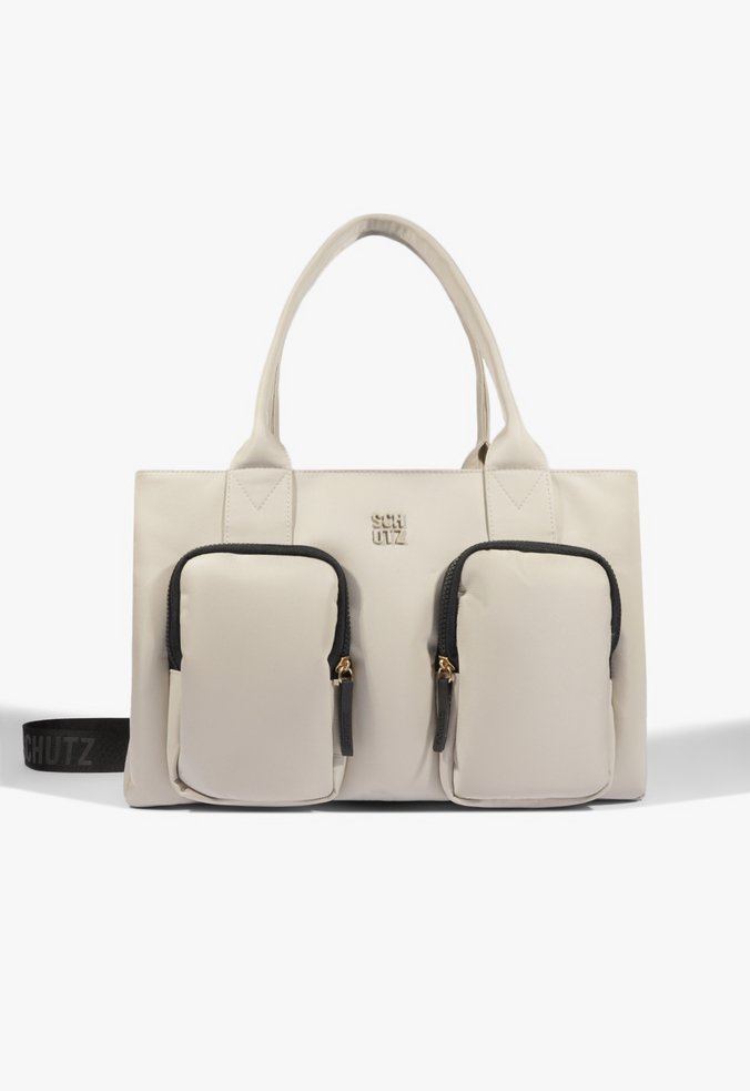 Bolsa Tote Cibelle Grande Cinza