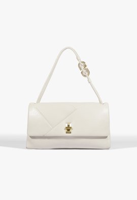 Bolsa Tiracolo Shoulder Reese Média Couro Branca