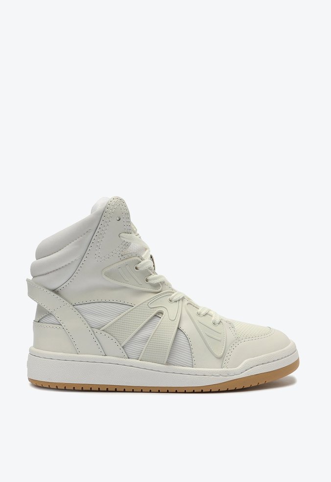 Tênis High Top Cano Alto Branco