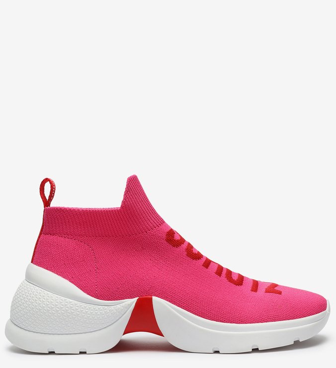 Sock Sneaker Bold Pink