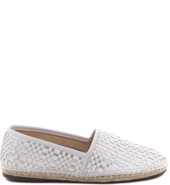Flat Espadrille Tressê  Pearl