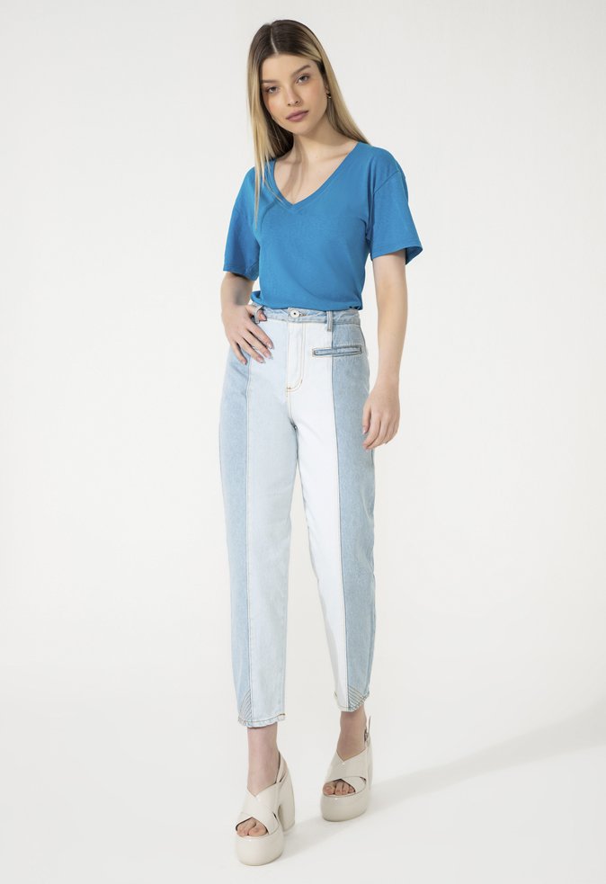 Calça Mom Joana Jeans