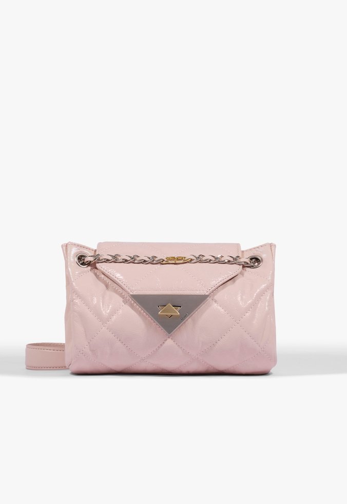 Bolsa Média S95 Couro Rosa
