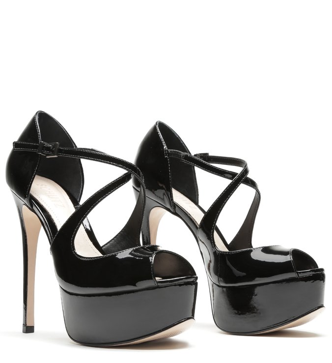 SANDÁLIA CURVES VERNIZ BLACK SANDÁLIA CURVES VERNIZ BLACK