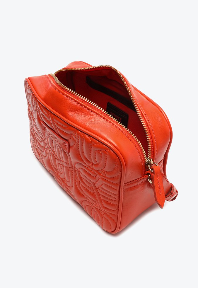 Bolsa Tiracolo Jay Couro Laranja Bolsa Tiracolo Jay Couro Laranja