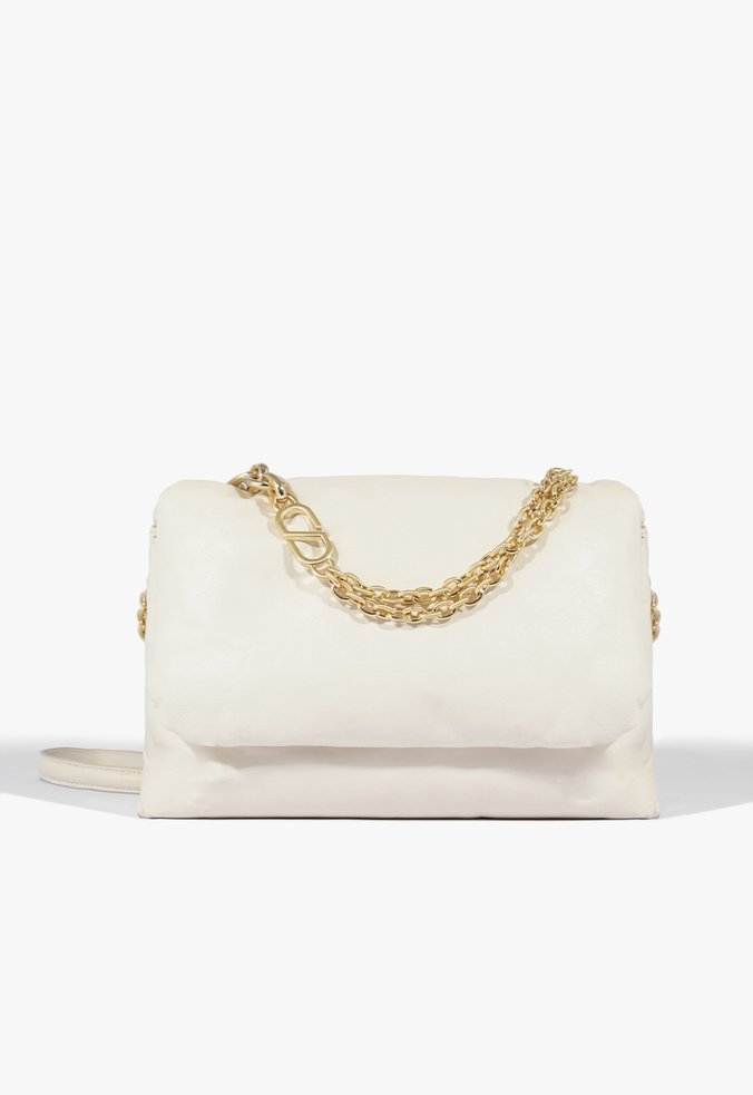 Bolsa Clássica Couro Branco