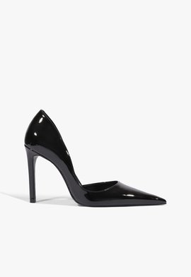 Scarpin Estelle Pump Couro Preto