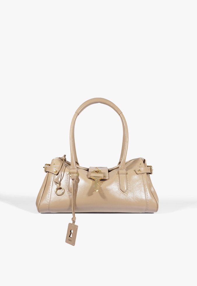 Bolsa Tote The Secret Couro Bege