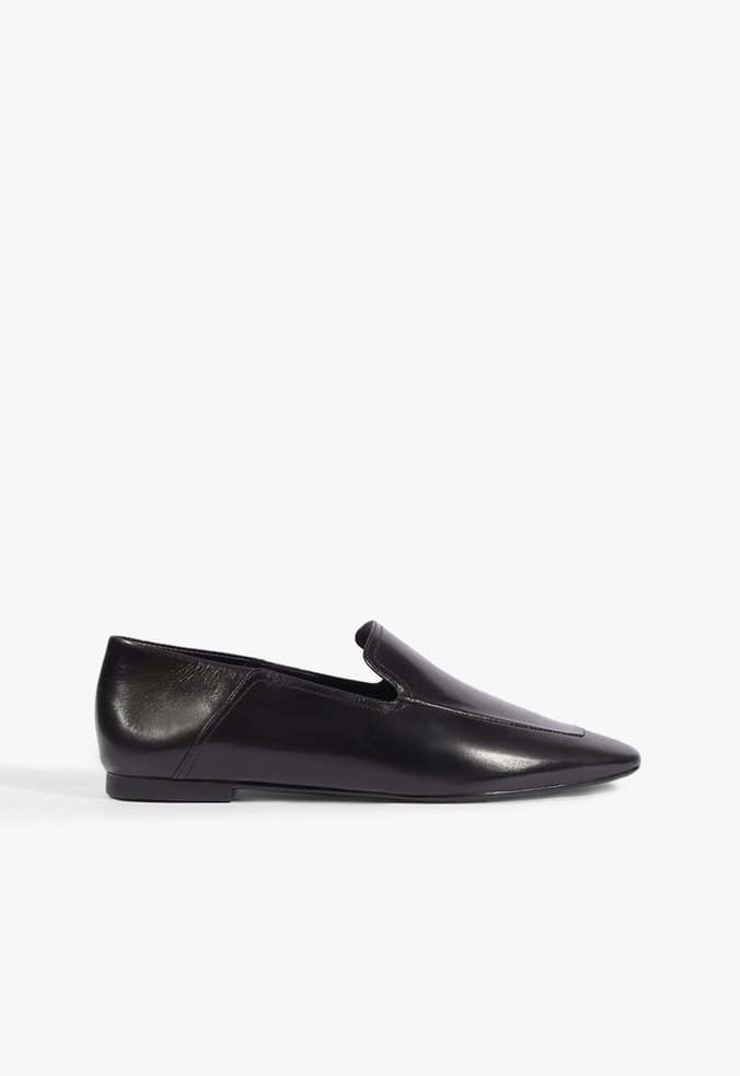 Mocassim Bacco Couro Preto