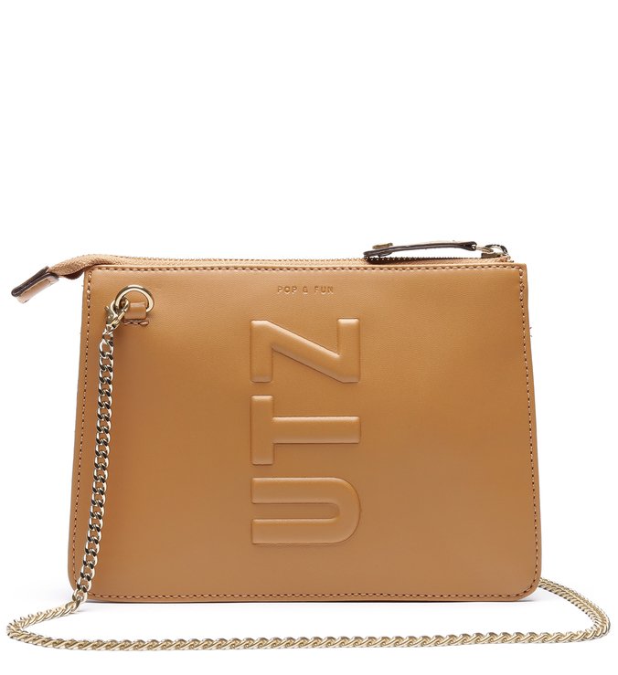 Crossbody Tassy Minimal Brown Crossbody Tassy Minimal Brown