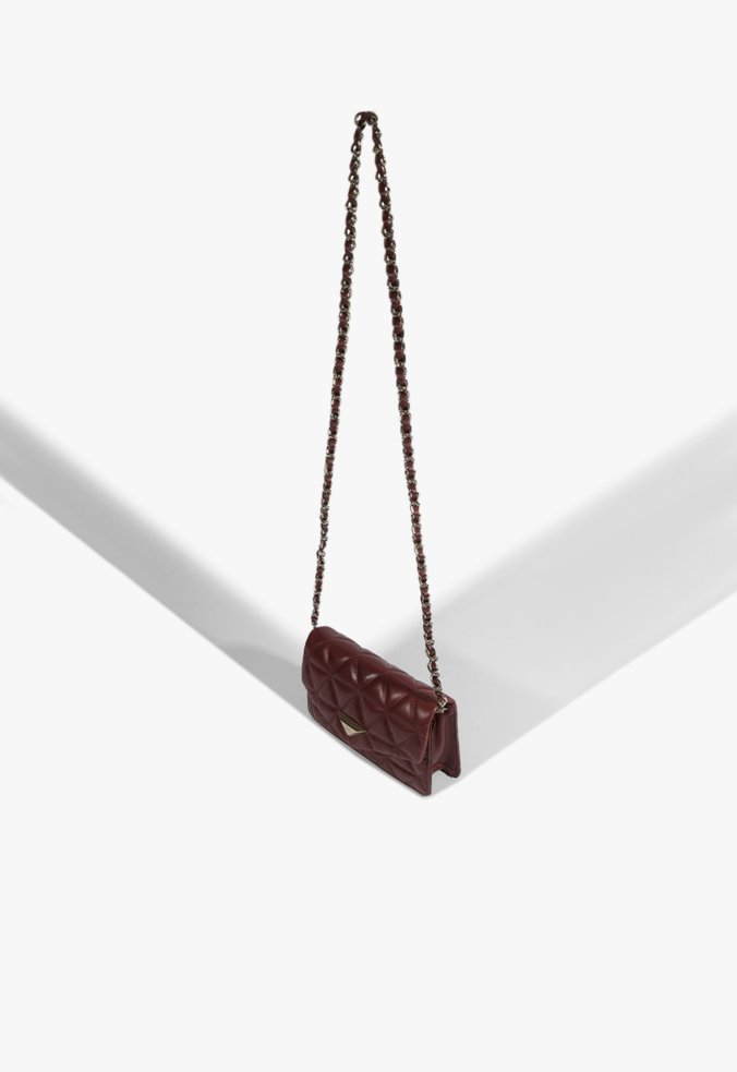 Bolsa Tiracolo Crossbody New 944 Grls Média Couro Vermelha | Schutz