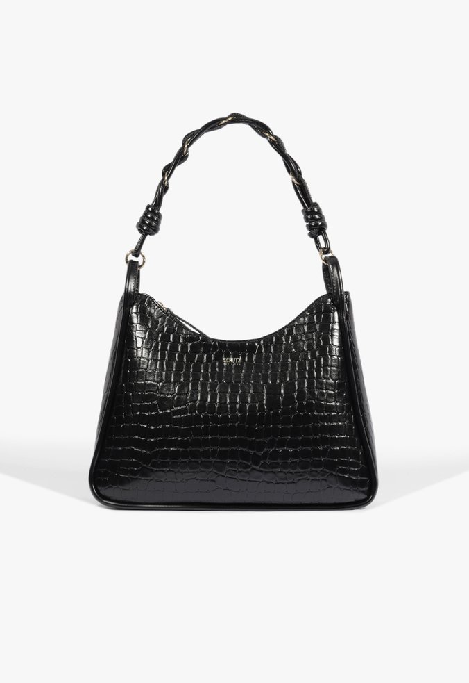 Bolsa Hobo Nice Média Preta