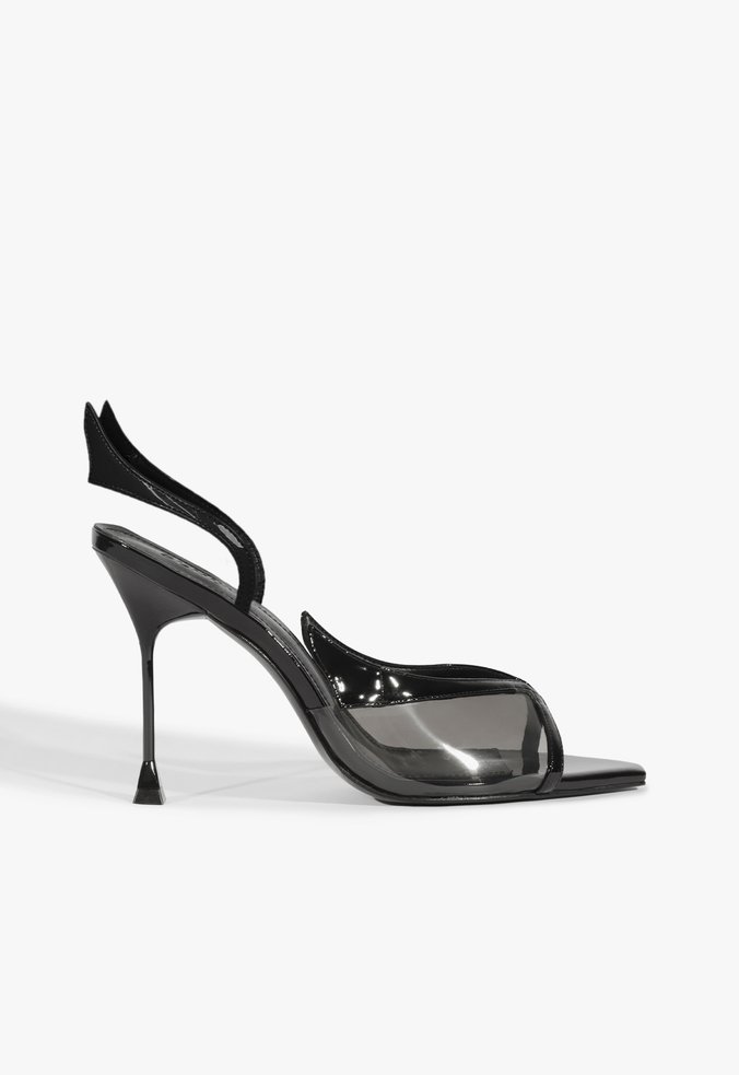 Sandália Zya Sling Preta
