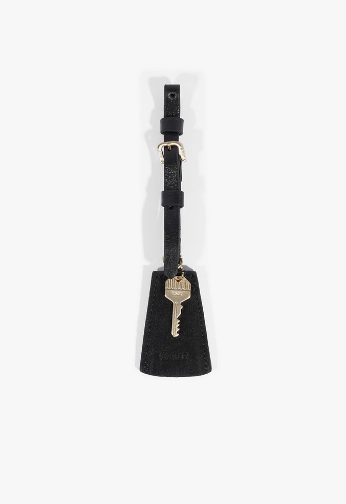 Bag Charm The Annie Charm Couro Preto