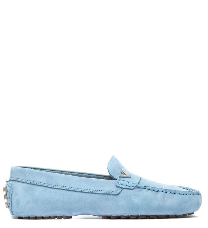 Mocassim Nobuck Triangle Jeans