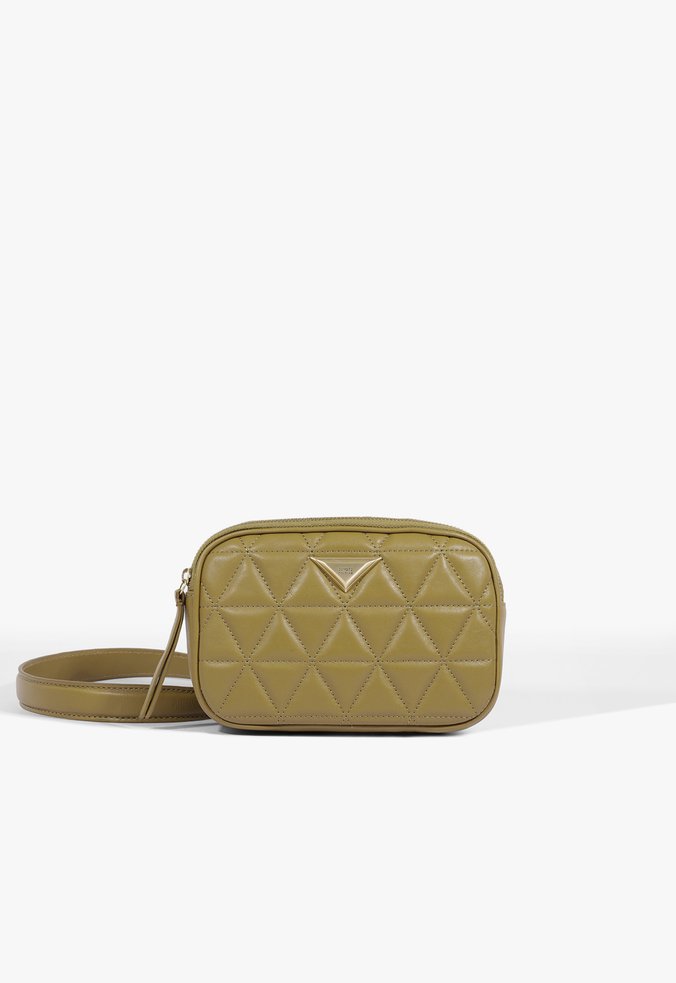 Bolsa Tiracolo Camera Bag 944 Pequena Couro Verde