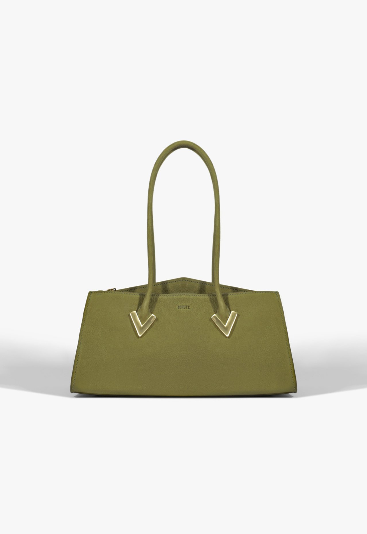 Bolsa Tote Média Adele Couro Verde | Schutz