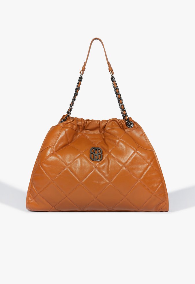 Bolsa Shopping Couro Marrom