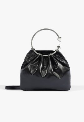 Bolsa Tiracolo Virgo Couro Preta