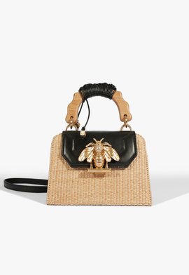 Bolsa Pequena Believe Summer Bege e Preta