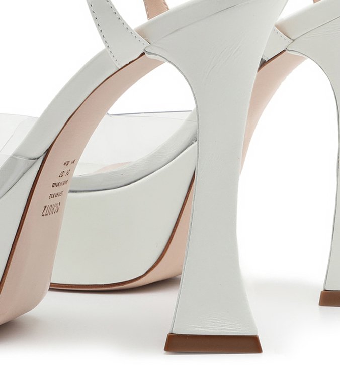 Sandália Meia Pata Bold White Sandália Meia Pata Bold White