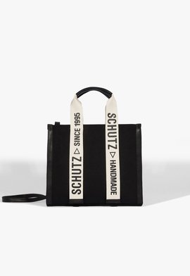 Bolsa Mini Tote Lívia Lona Preta