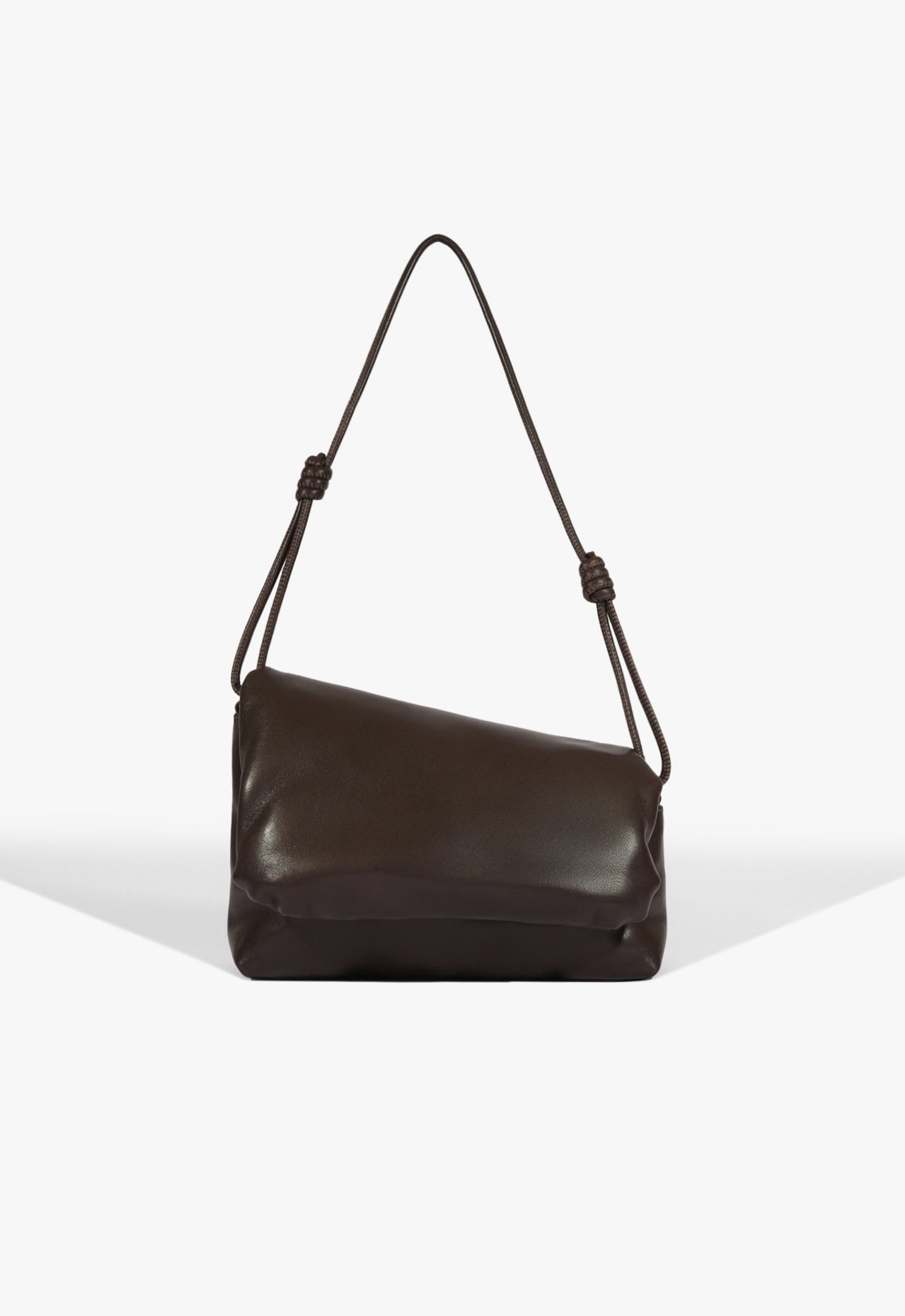 Vista 2 Bolsa Clutch Maite Couro Schutz Schutz BR Marrom Schutz BR Marrom