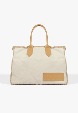Bolsa Shopping Grande Lona Branca