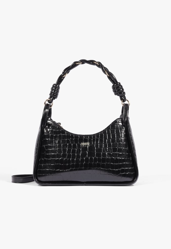Bolsa Tiracolo Nice Média Preta
