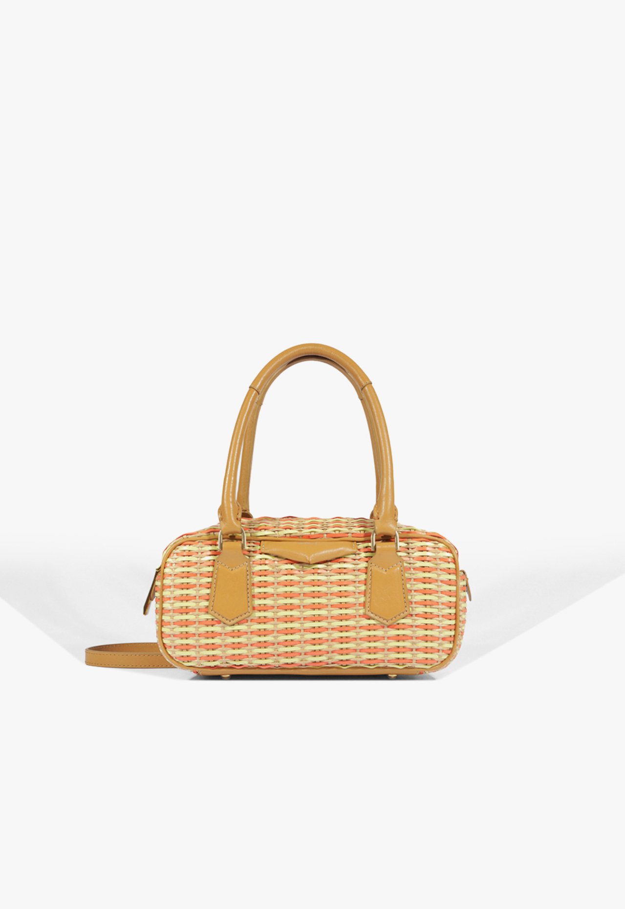 Vista 2 Bolsa Tiracolo Mini Holly Ráfia Natural | Schutz Schutz BR Schutz BR