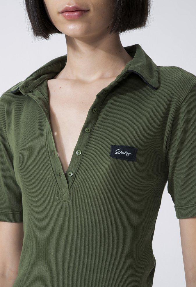 Camiseta Francesca Polo Verde Escuro